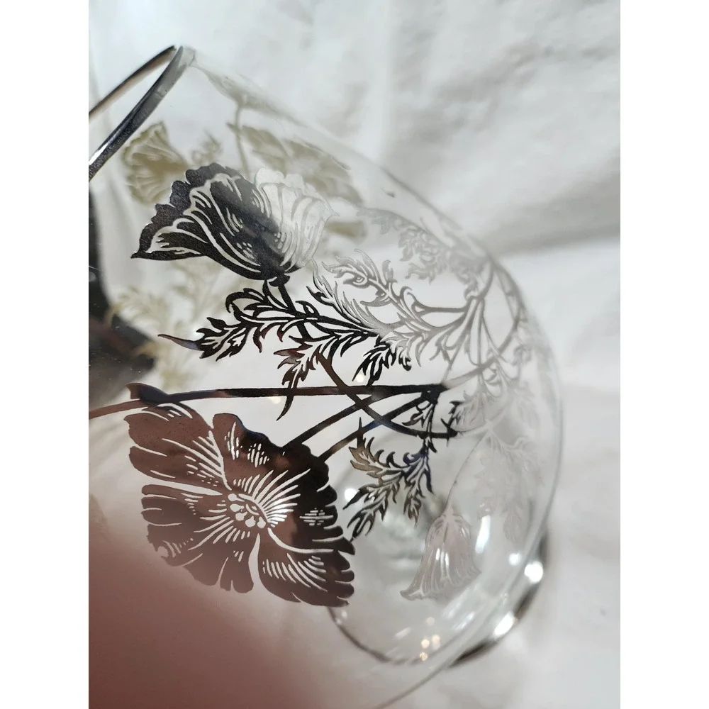 Large, Silver City Glass Co.-X-Large Brandy Snifter or Cocktail Mixer, Sterling